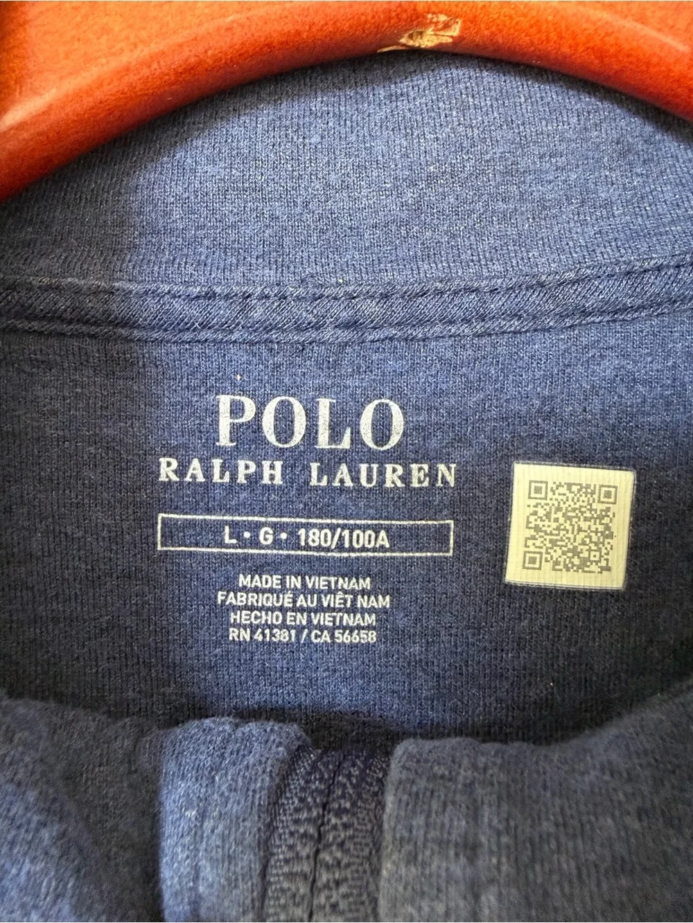 Polo Ralph Lauren comfortable quarter
